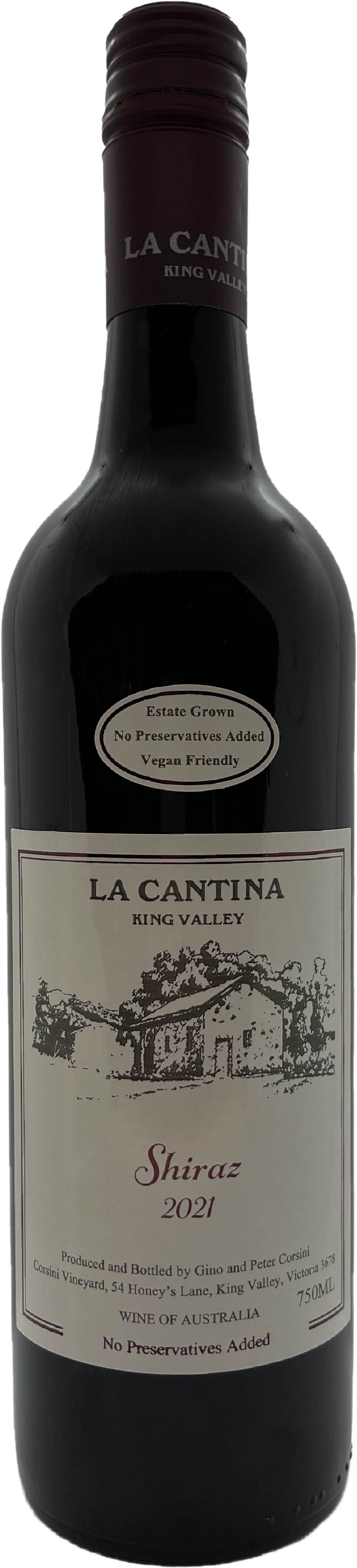 La Cantina King Valley Shiraz 2021 King Valley